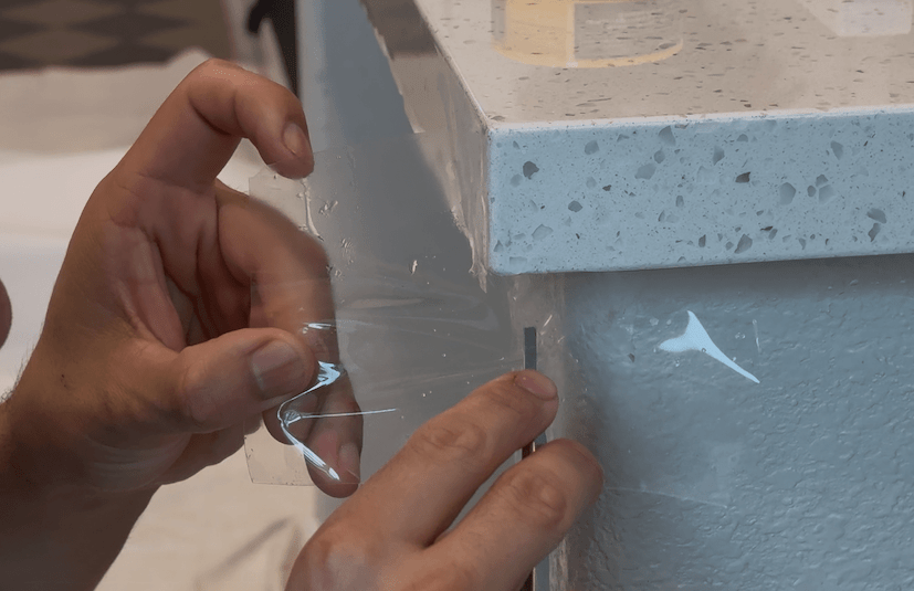 Counter Pros countertop protection installation